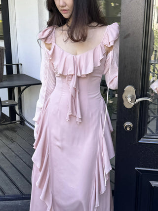 off-shoulder dress