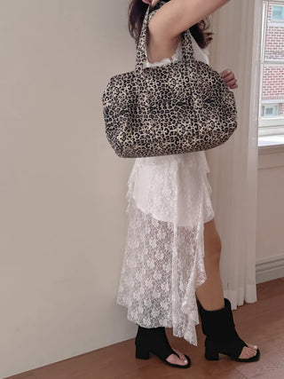 foldable suede boots