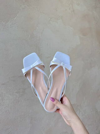 satin ribbon slippers