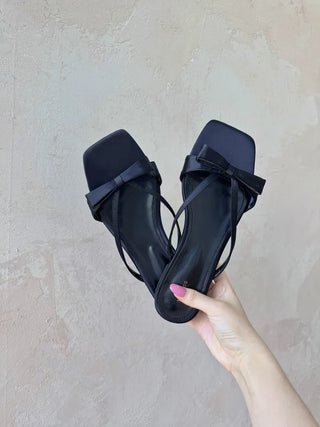 satin ribbon slippers