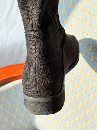 western linen boots