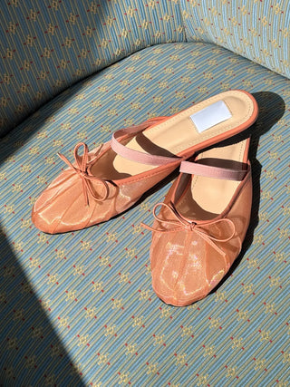 mesh ribbon flats