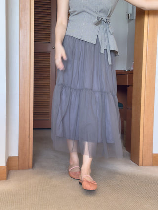 mesh ribbon flats