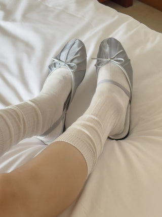 mesh ribbon flats