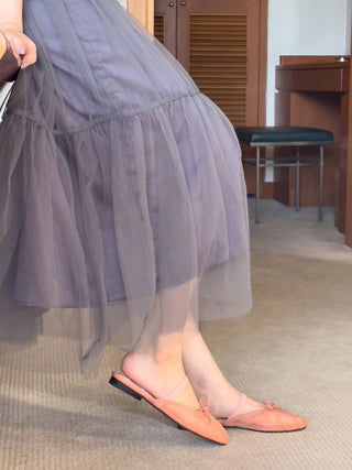 mesh ribbon flats