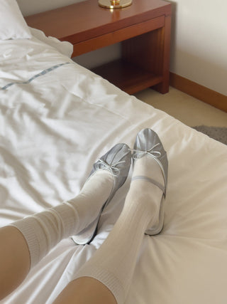 mesh ribbon flats