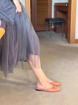mesh ribbon flats