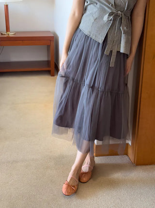mesh ribbon flats