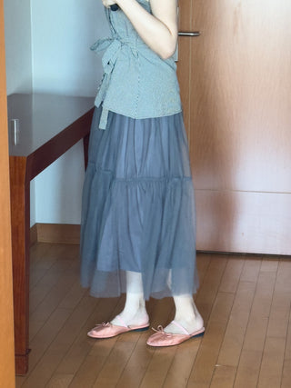 mesh ribbon flats