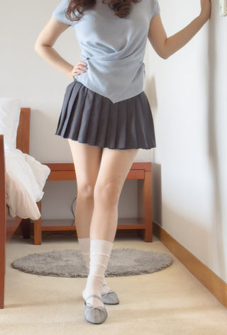 mesh ribbon flats