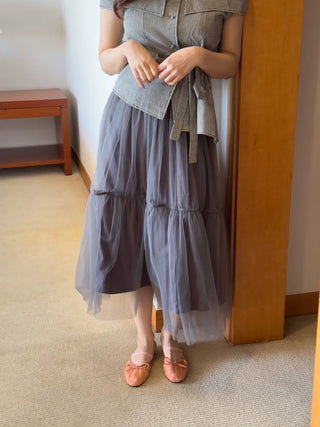 mesh ribbon flats