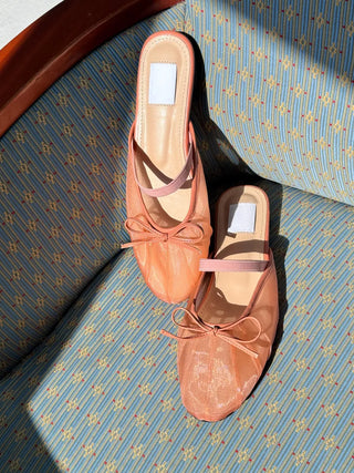 mesh ribbon flats