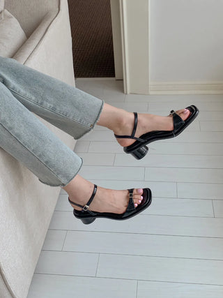 square platform sandals