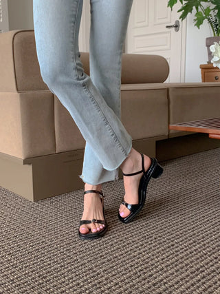 square platform sandals