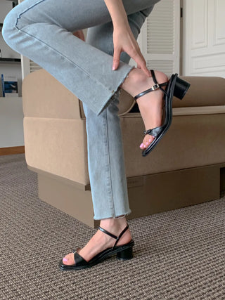 square platform sandals