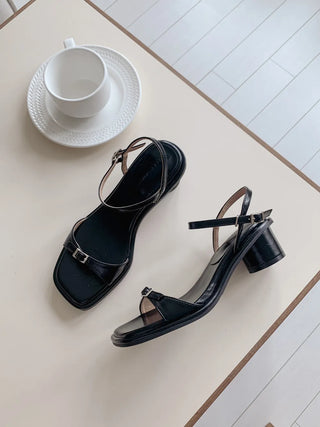 square platform sandals