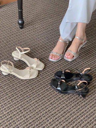 square platform sandals