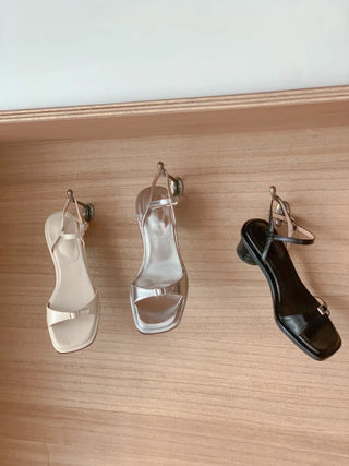 square platform sandals