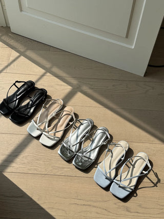 pastel flip-flop sandals