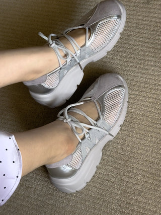 mesh Mary Jane sneakers