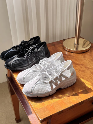 mesh Mary Jane sneakers