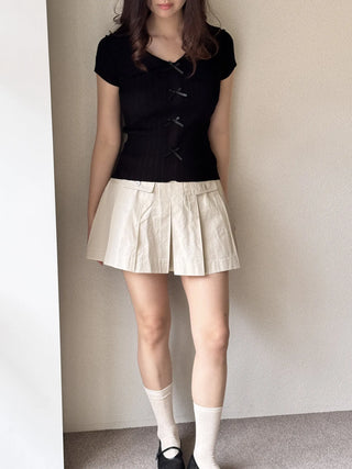 off-shoulder ribbon top