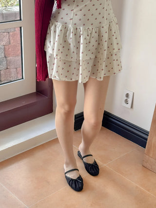 mesh Mary Jane flats