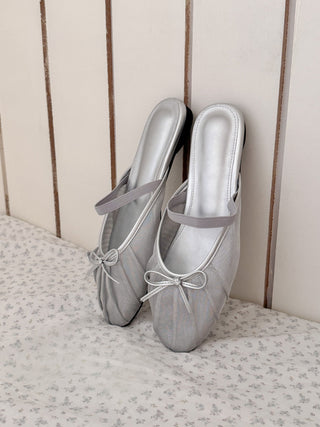 mesh Mary Jane flats