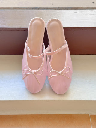 mesh Mary Jane flats