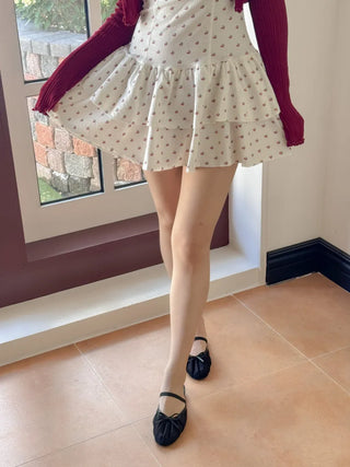 mesh Mary Jane flats