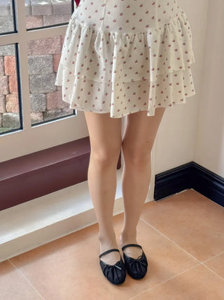 mesh Mary Jane flats