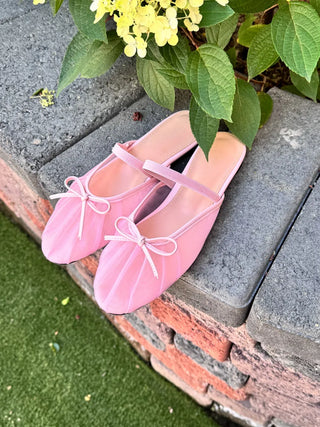 mesh Mary Jane flats