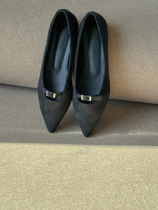 suede flats