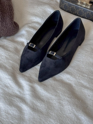 suede flats