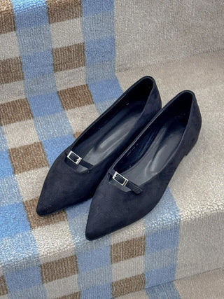 suede flats