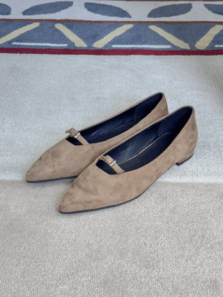 suede flats