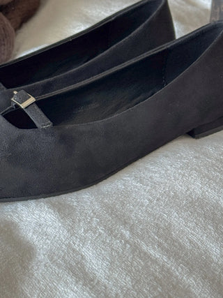 suede flats
