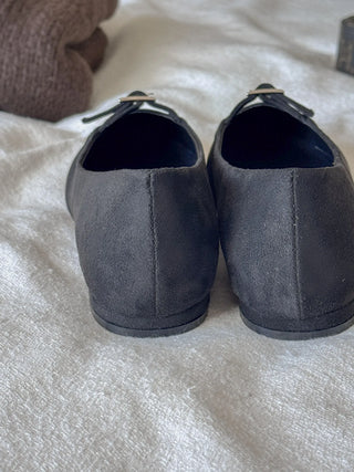 suede flats