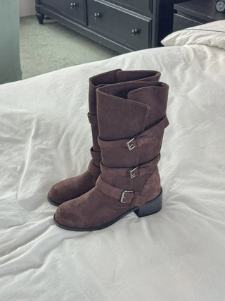 suede ankle boots