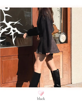 overfit cardigan