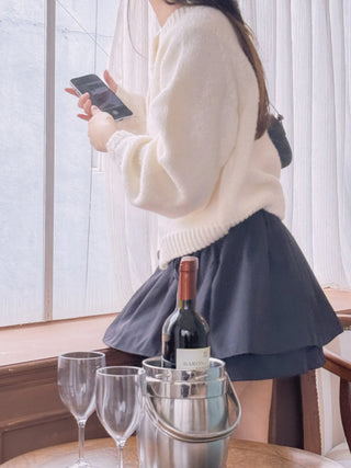 overfit cardigan
