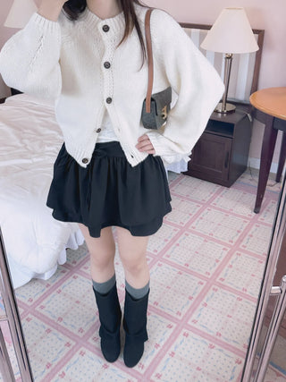 overfit cardigan