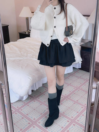 overfit cardigan