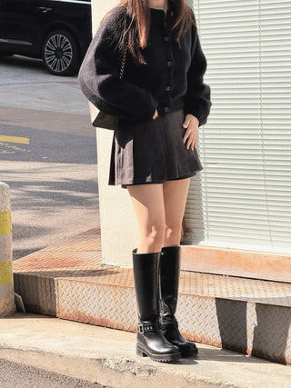 overfit cardigan