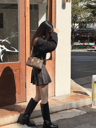 overfit cardigan