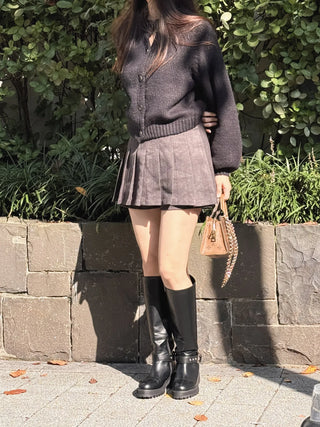 overfit cardigan