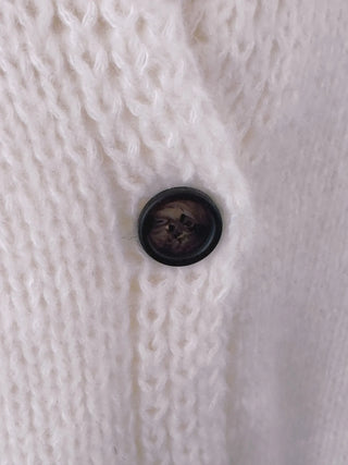 overfit cardigan
