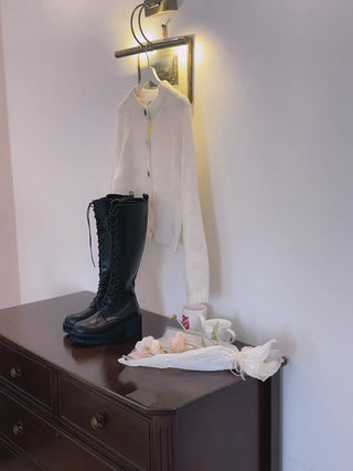 overfit cardigan