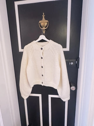 overfit cardigan