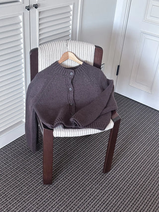 overfit cardigan
